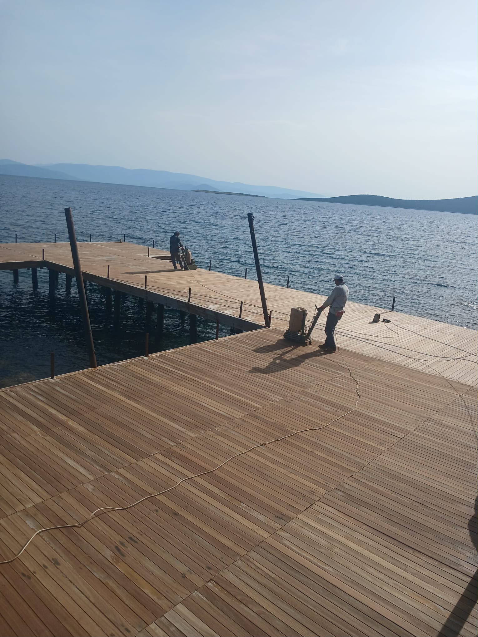Doğal Peyzaj Ahşap Dinlenme Alanı